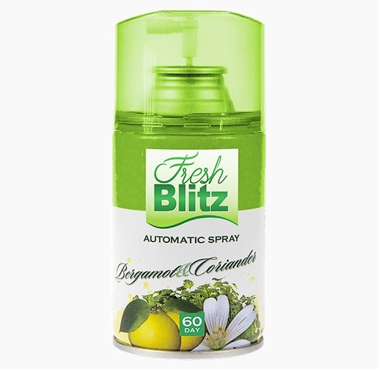 Odświeżacz pow.autom.  Kala Fresh Blitz 3w1 260ml   Bergamot&Coriander - zapas