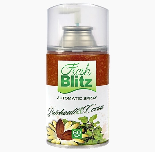 Odświeżacz pow.autom.  Kala Fresh Blitz 3w1 260ml   Patchouli&Cocoa - zapas