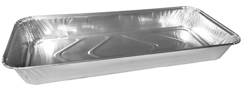 Foremka aluminiowa - prost.  650ml; 25,8x11,5x2,9cm  (R60)  op.100 szt.  (14) WP