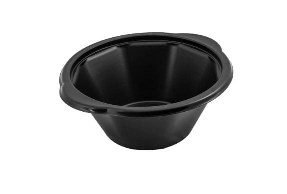 Poj. do zgrzewu na zupę czarny  450ml  op.50 szt. (10)  D-5450C ++