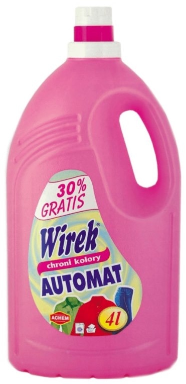 Płyn do prania  Wirek 4L automat kolor