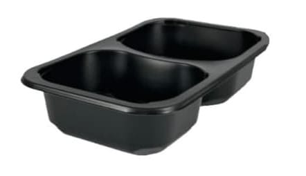 Poj. do zgrzewu 2-dz.czarny, 178/113/40; op.80 szt. (4) MAP2178/113/40DC 450ml;  mała dieta  **