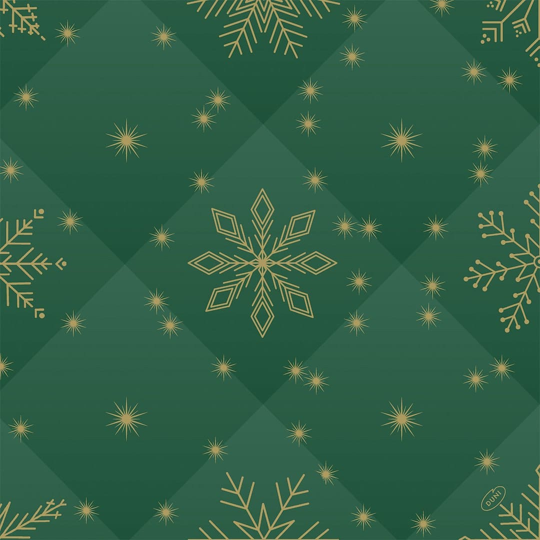 Serwetki 40x40cm flizelinowe skł.  Boże Narodzenie  op.60 szt. (6) Rhombus zielone