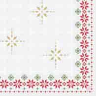 Serwetki 40x40cm flizelinowe skł.  Boże Narodzenie  op.60 szt. (6) Tradition