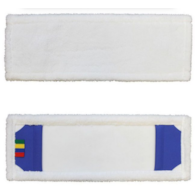 Mop płaski zapas 40cm; Economy, mikeowłókno z kieszeniami SEP242