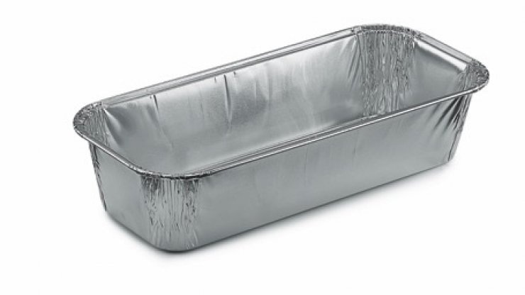 Foremka aluminiowa - prost.  865ml; 23,8x10,1x5cm   R15G  op.100 szt.  (12)