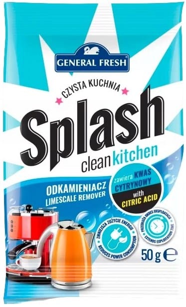 Odkamieniacz  Splash 50g w proszku, do ekspresu