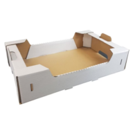 Pudełko  na pączki; 30x40x8cm (50) (półka po krótkim boku)  385g  /SKL/