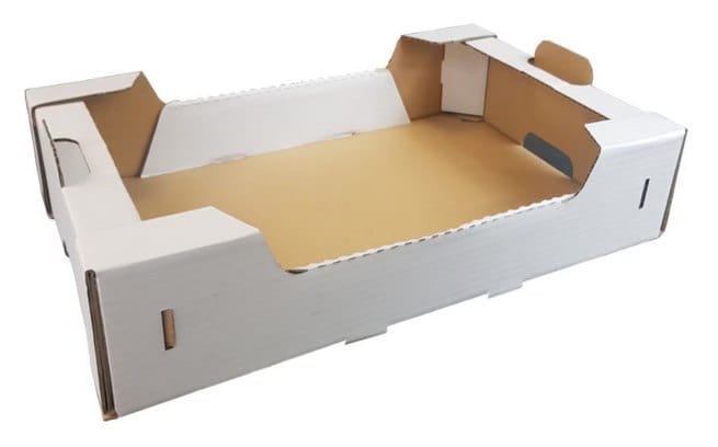 Pudełko  na pączki; 30x40x8cm (50) (półka po krótkim boku)  385g  /SKL/