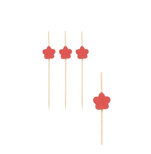 Patyczki Fingerfood  7cm Flower  op.100 szt. (10) 84667