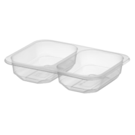 Poj. do zgrzewu 2-dz.transparent, 227/178/50; op.50 szt. (10) ; PPCN502T;   MP REUSE