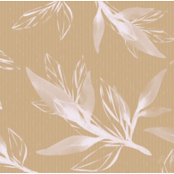 Serwetki 40x40cm flizelinowe skł.  wzór: beż liście Eco Leaves   op.60 szt. (6)