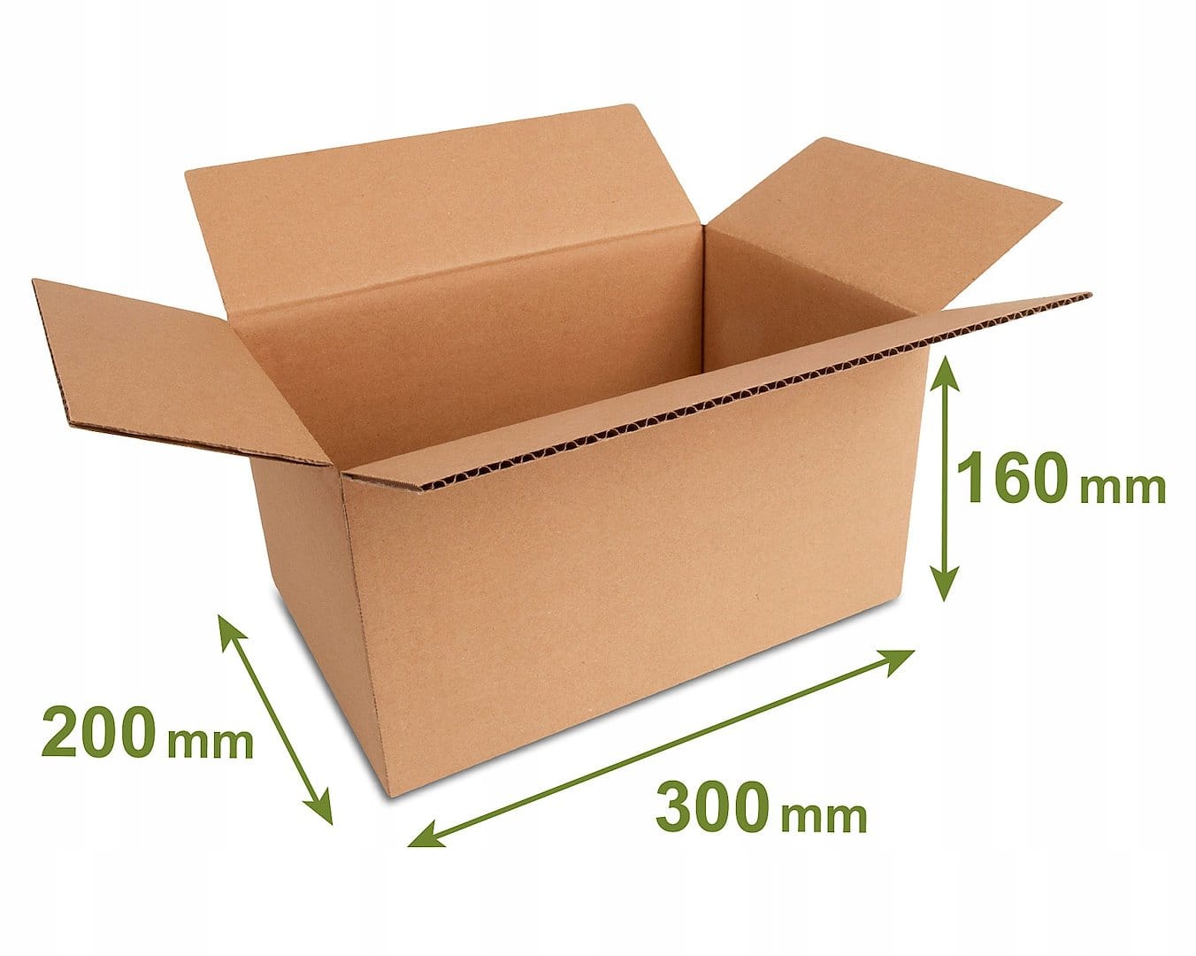 Pudło Kartonowe 300x160x200 klapowe **
