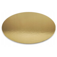 Podkład okr. FI 18cm  op.100 szt. 900g - złoto-biały