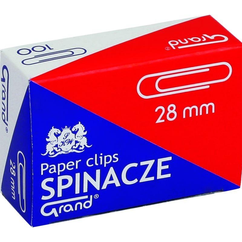 Spinacz okrąg. R-28  op.100 szt. Grand