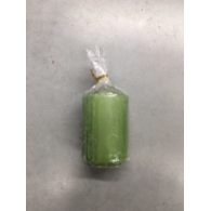 Świeca walec  70/100 barwiony-matowy szałwia-eukaliptus **