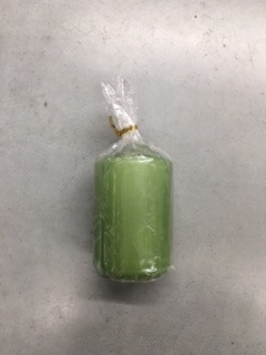 Świeca walec  70/100 barwiony-matowy szałwia-eukaliptus **