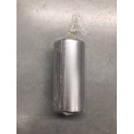 Świeca walec  70/150 lakier metalizowany błyszczący srebrny