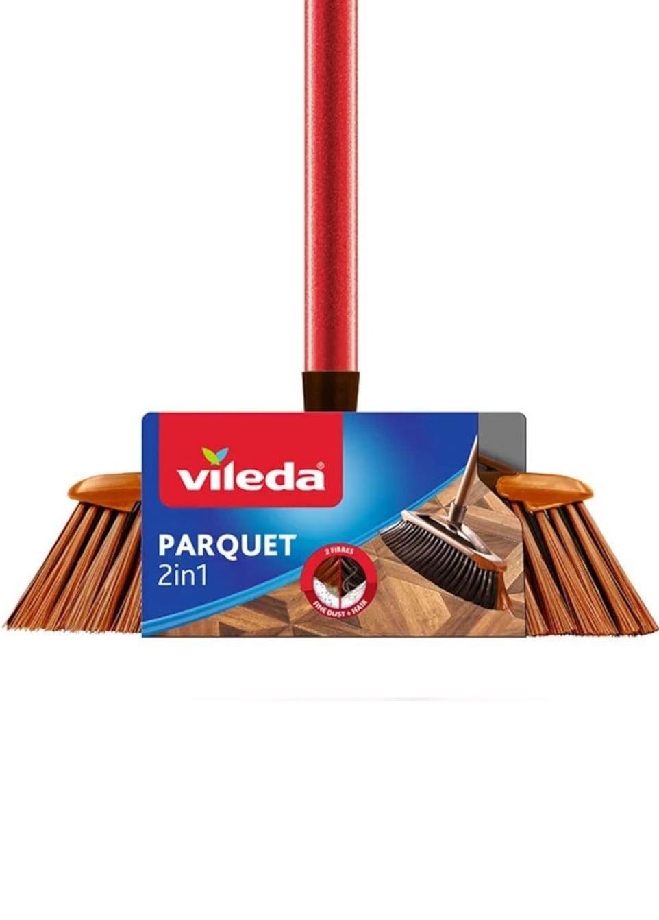 Miotła+kij  Vileda do parkietu