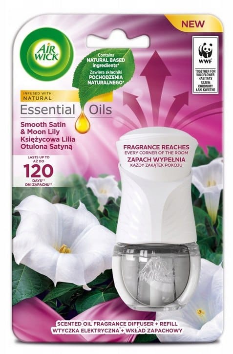 Odświeżacz elektr.Air Wick urządzenie + wtyczka  Księżycowa Lilia