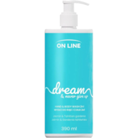 Mydło w płynie - dozownik On Line Emocje, Dream  390ml - jaśmin, gardenia tahitańska