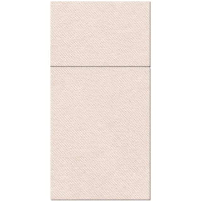 Kieszonki na sztućce Airlaid -  beżowe  op.25 szt. (16) **