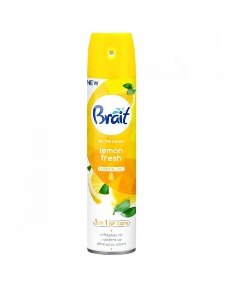 Odświeżacz pow.spr.  Brait, Lemon Fresh   300ml