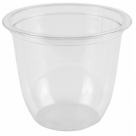 Poj. na sałatkę/deser PET okrągły 200ml  op.50 szt. (20)  (DELI200C) 7620 POPC fi 76mm**