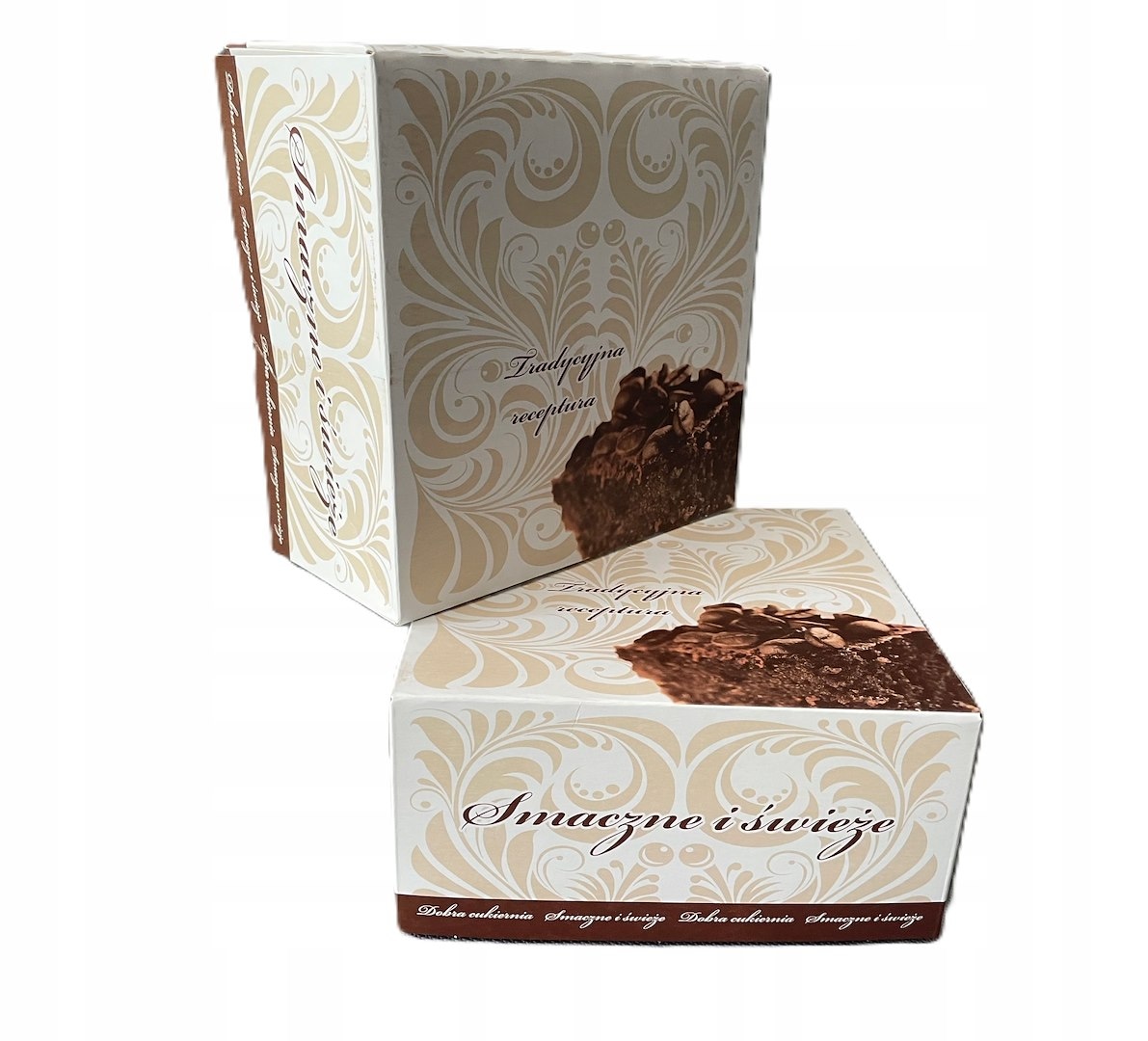 Pudełko 18x18x9cm  Ornament  op.50 szt. P679