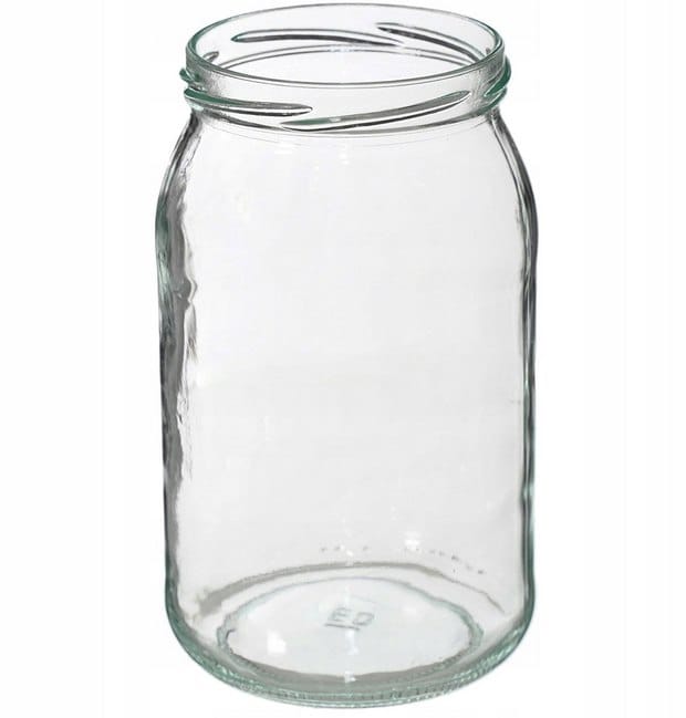 Słoik szklany 900ml  TO82;  zgrz. 8szt.  U