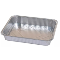 Foremka aluminiowa - prost. 1100ml; 22,6x17,7x3,6cm;  (R-51/R75G XS)  op.100 szt. do zamykania