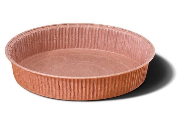 Foremka papierowa  ECOS okrągła  śr.16/wys.3cm  Brown op.50 szt.