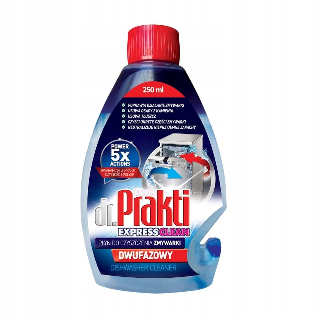 Płyn do czyszczenia zmywarki  Prakti  250ml