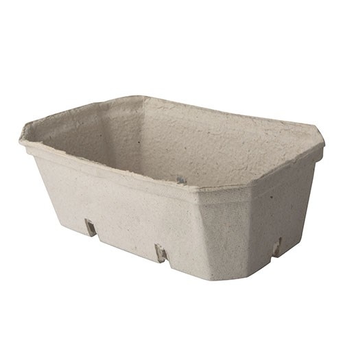 Poj. na owoce i warzywa pulpa 500g  op.50 szt.  6,5x11,5x18,5cm - kolor naturalny