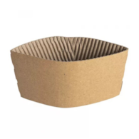 Opaska tekt.brąz. na kubek 250ml  op.25 szt. (20)