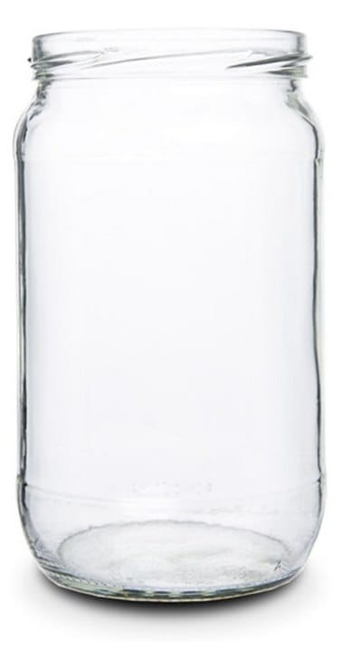 Słoik szklany 720ml  TO82;  zgrz. 8szt. (180)