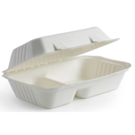 Poj. na obiad pulpa 1/2  2-dziel. 23x15x8cm  op.50 szt. (4)   29532