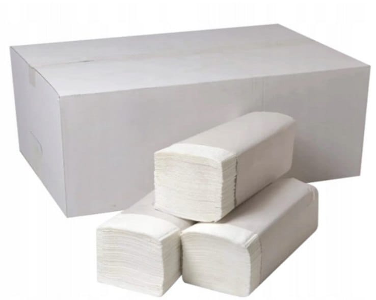 Ręcznik Z-Z Biały 3000 celuloza 2-wars. Velvet  5600058