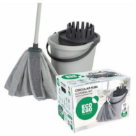 Mop zestaw-BOX  mikrofibra  York Eco Ego Circular Rubi