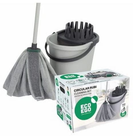 Mop zestaw-BOX  mikrofibra  York Eco Ego Circular Rubi