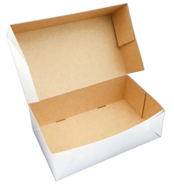 Pudełko 16,5x11x8cm biało/br op.50 szt. (5) 223012 ++