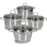Zwieger Rocca  Zestaw garnków 8el. + gratis Rocca patelnia 28cm