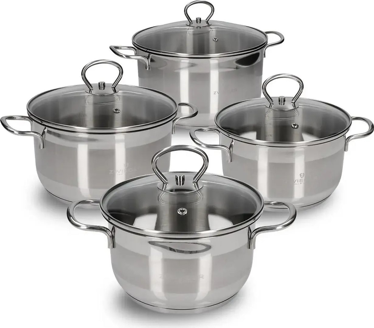 Zwieger Rocca  Zestaw garnków 8el. + gratis Rocca patelnia 28cm