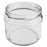Słoik szklany 330ml TO82;  zgrz. 8szt.     (336) PE