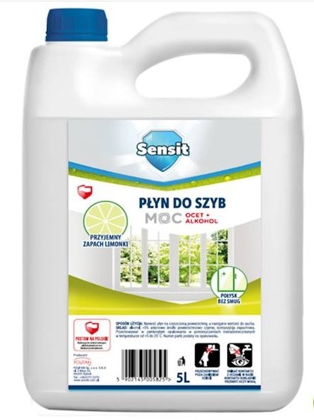 Płyn do szyb 5l Sensit