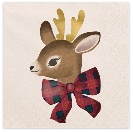 Serwetki - Dziecięce  33x33cm  op.12 szt.  Jelonek