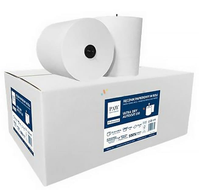 Ręcznik AUTOCUT UltraDry celuloza 1-warst. kart.6rol. 150m z adapterem