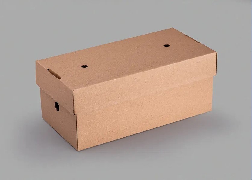 Pudełko Hamburger 12,2x24,5x10 cm; prostokątne  bez nadruku; op.100 szt. **