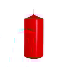 Świeca walec  80/150 czerwona 030