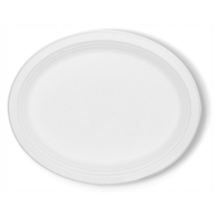 Talerz pulpa owalny duży op.50 szt. (10) 32x26x2,4  LN 29297